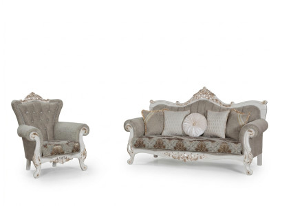 Sofagarnitur 31 Sitzer Couchtisch Polster Garnitur Couchen Chesterfield