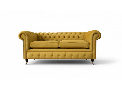 Dreisitzer Sofa 3 Sitzer Sofas Polster Möbel Couchen Chesterfield Neu