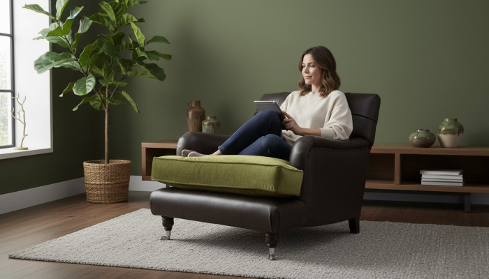 Chesterfield Sessel Design Polster Sofa Couch Chesterfield Leder