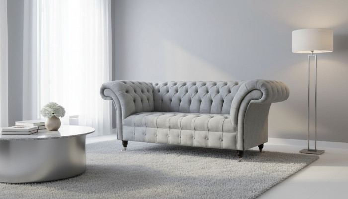Design Couch Sofas Stoff Modern Sofagarnitur 2 Sitzer Polster