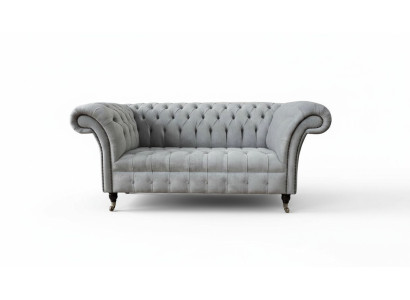 Design Couch Sofas Stoff Modern Sofagarnitur 2 Sitzer Polster