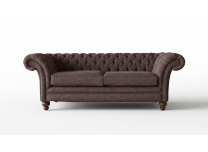 Big Chesterfield englisch klassischer Stil Sofa Couch 3 Sitz Polster 230cm