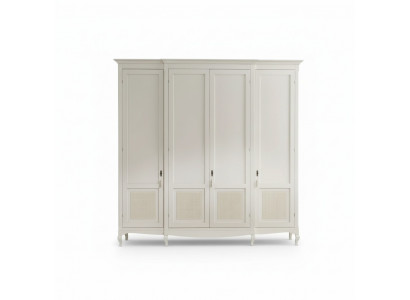 Schlafzimmer Luxus Kleiderschrank Weiß Schrank Holz Moderne Möbel Neu