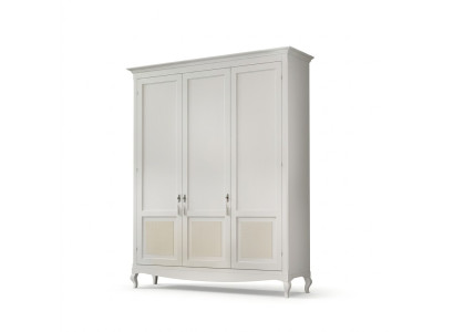 Kleiderschrank Schlafzimmer Holz Klassisch Design Möbel Weiß Schränke