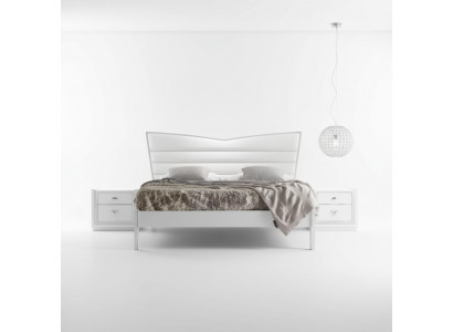 Design Möbel Bett 2x Nachttische 3 tlg Schlafzimmer Set Luxus Betten Neu
