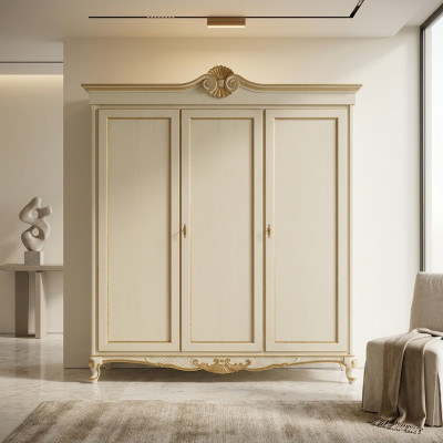 Kleiderschrank Regale Schrank Holz Schlafzimmer Garderobenschrank Neu