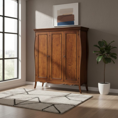 Kleiderschrank Schlafzimmer Holz Schrank Modern Stil Schränke Regale