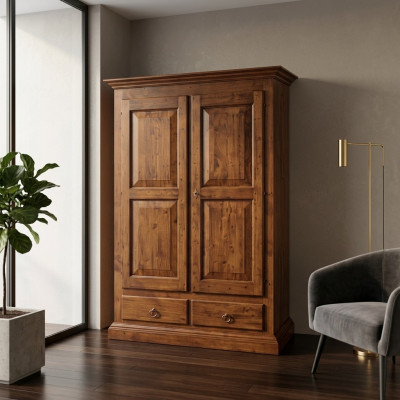 Italienische Schlafzimmer Möbel Design Kleiderschrank Holz Schrank Neu