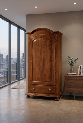 Schlafzimmer Kleiderschrank Schrank Luxus Holz Schränke Möbel Braun Neu