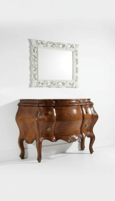 Klassische Kommode Schrank Holz Schränke Möbel Konsolen Italienische Neu