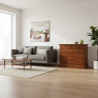 Holz Luxus Möbel Schrank Kommode Schränke Schlafzimmer Design Sideboard