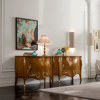 Sideboard Holzschrank Kommode Schränke Möbel Italienische Einrichtung