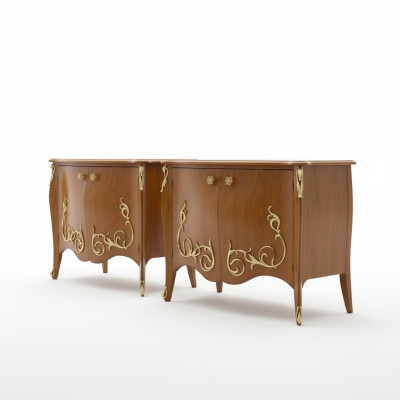 Sideboard Holzschrank Kommode Schränke Möbel Italienische Einrichtung