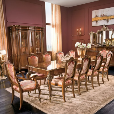Esstisch 10x Stühle Gruppe Esszimmer Wohnzimmer Garnitur 11tlg Set Möbel