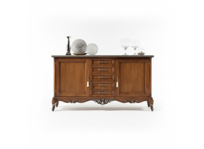 Sideboard Kommode Anrichte Massiv Holz Wohnzimmer Italien Schrank Möbel