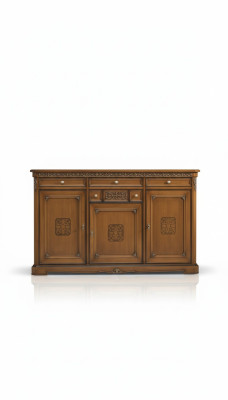 Klassischer Schrank Massivholz Möbel Sideboard Italienische Einrichtung