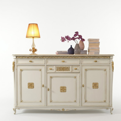 Luxus Wohn Zimmer Holz Kommoden Sideboard Kommode Anrichte Schrank Holz