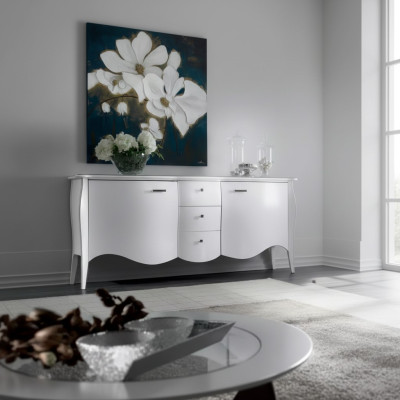 Holz Kommode Wohnzimmer Kommode Anrichte Sideboard Holz Schränke Neu