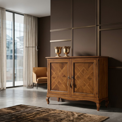 Massive Schrank Kommode Sideboard Braun Kommoden Anrichte Möbel Neu