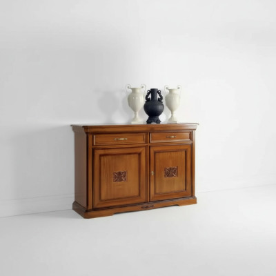 Luxus Sideboard Holz Wohnzimmer Möbel Schrank Braun Kommode Neu