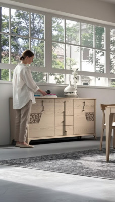 Sideboard Luxus Design Kommode Anrichte Schrank Italien Möbel Neu