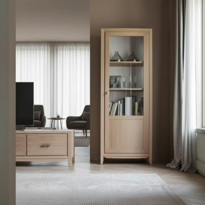 Möbel Holz Vitrine Glasschrank Kommode Schränke Italienische Möbel Neu