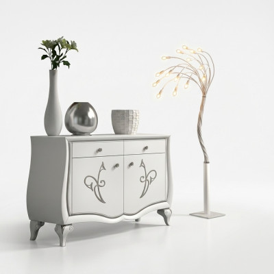 Sideboard Kommode Wohnzimmer Luxus Kommoden Weiß Möbel Holzschrank