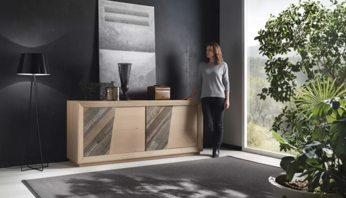 Sideboard Wohnzimmer Esszimmer Holz Luxus Kommoden Möbel Braun Neu
