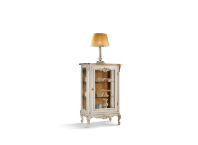 Schaufenster Vitrinen Glas Schrank Stil Klassisch Holz Design Möbel