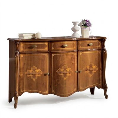 Design Kommode Luxus Holz Sideboard Schrank Wohnzimmer Schränke Neu