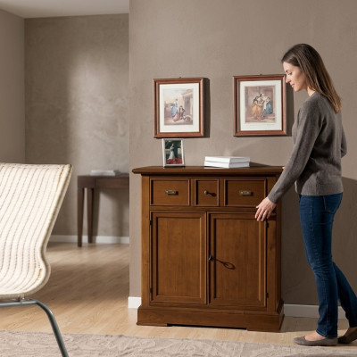 Sideboard Kommode Schrank Braun Kommoden Design Schränke Holz Neu