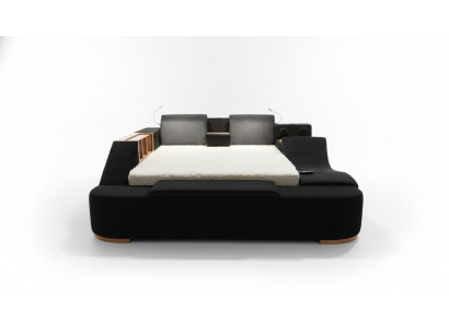 Bunte Schlafzimmer Möbel farbenfrohen Möbeln Bett Betten Schwarz Modern Bett