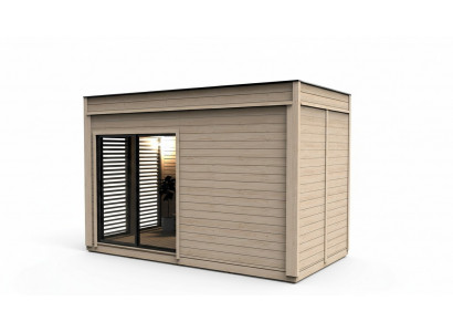 Sauna Holz Trockensauna Woodpro Garten Holzsauna Outdoor Saunas Häuschen
