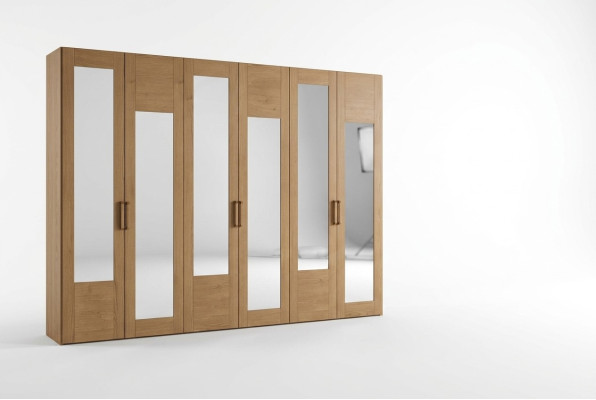 Schlafzimmer Kleiderschrank Material Holz Schrank Stil Modern neu