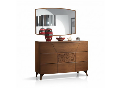 Schlafzimmer Set Kommode Spiegel Luxus Komplettes Modern Kommoden 2tlg
