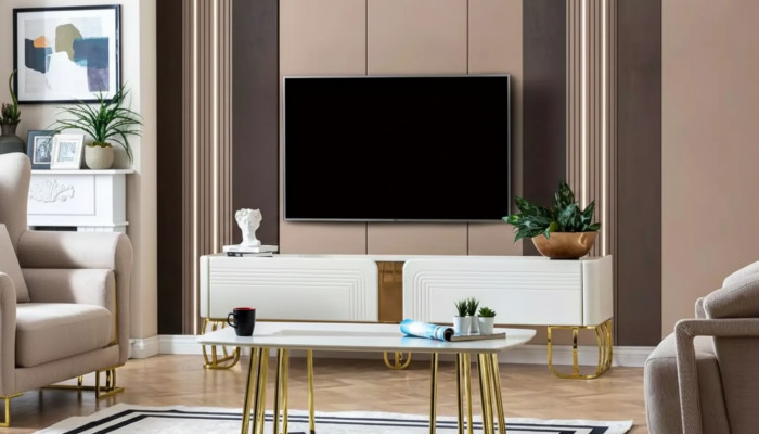 Luxus TV Ständer Schrank Kommode Lowboard tv schrank Sideboard neu