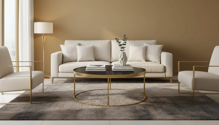 Couchtisch Kaffeetisch Wohnzimmertisch Möbel Design Material Edelstahl