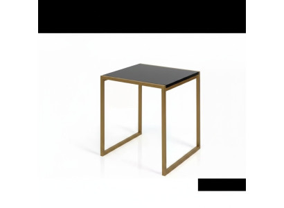 Wohnzimmer Beistelltisch Möbel Stil Modern Material Edelstahl Design