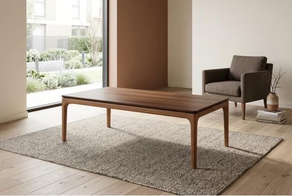 Couchtisch Wohnzimmer Möbel Tisch Luxus Material Holz Modern Design