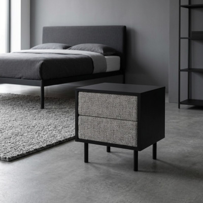 Schlafzimmer Nachttisch Designer Nachtkonsole Luxuriöse Holz Möbel Neu