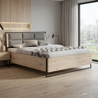 Modernes Schlafzimmer Bett Stilvolles Holzbett Luxuriöses Doppelbett