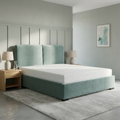 Schlafzimmer Betten Designer Doppelbett Luxus Polsterbetten Textilbett