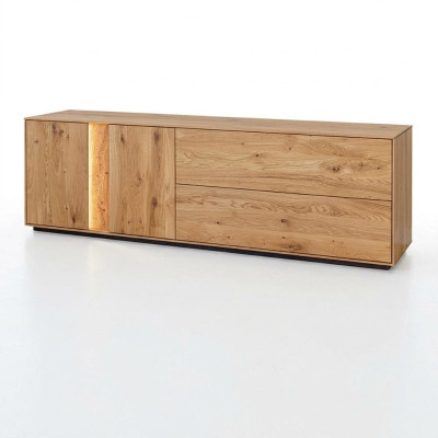 Moderner Wohnzimmer TV-Schrank Luxuriöses LED-Sideboard Lowboard RTV