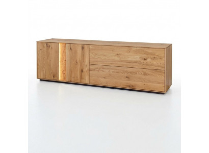 Moderner Wohnzimmer TV-Schrank Luxuriöses LED-Sideboard Lowboard RTV