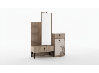 Schlafzimmer Luxus Moder Kommode mit Spiegel Modern Möbel Holz Neu
