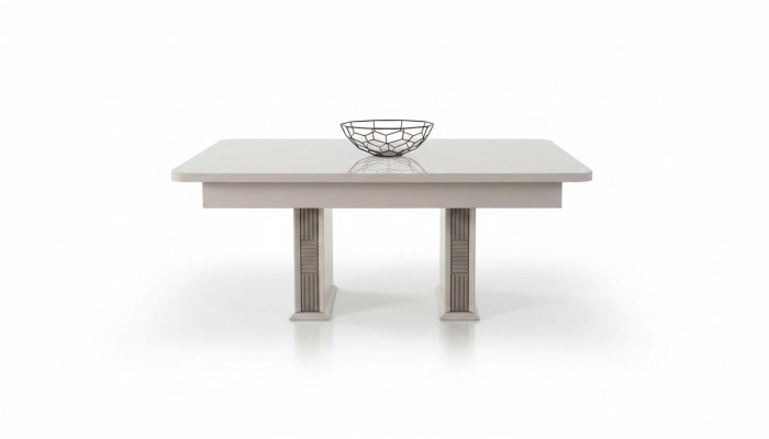 Weißer Couchtisch Wohnzimmer Holztische Luxus Möbel Designer Tische