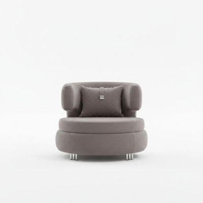 Modern Sessel Wohnzimmer Designer Luxus Sitz Textil Möbel Club Relax