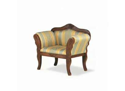 Klassischer Sessel Designer Einsitzer Neu Polstermöbel Wohnzimmer Möbel