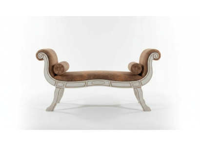 Klassische Wohnzimmer Sitzbank Designer Polsterbank Barock Stil Neu