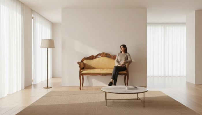 Designer Bank Hocker Luxus Möbel Polsterbank Sitzmöbel Sitzbank